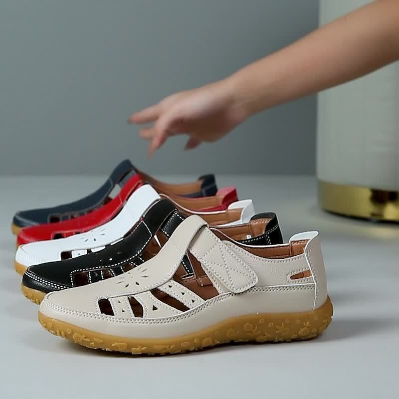 Hazel | Atmungsaktive Schuhe mit Durchbrochenem Design und Rutschfester Sohle