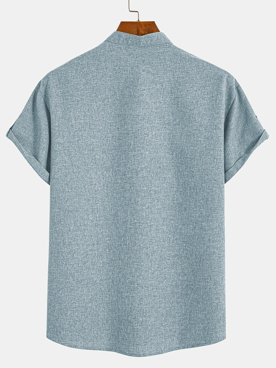 Hayes | Elegante Kurzarmbluse mit Stehkragen