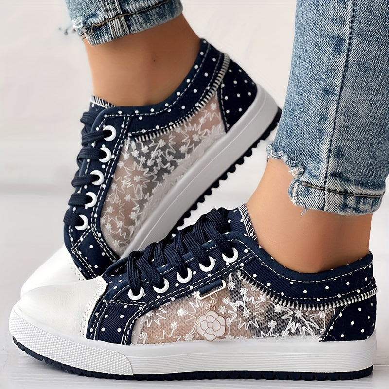 Victoria | Atmungsaktive Blumen-Sneaker mit leichtem Design und maximalem Komfort
