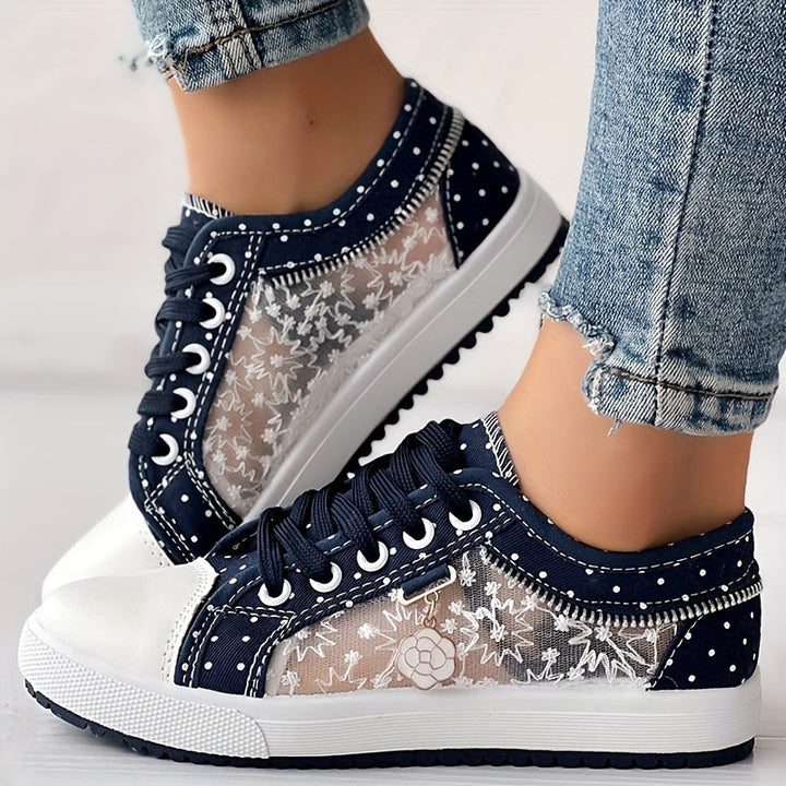 Victoria | Atmungsaktive Blumen-Sneaker mit leichtem Design und maximalem Komfort