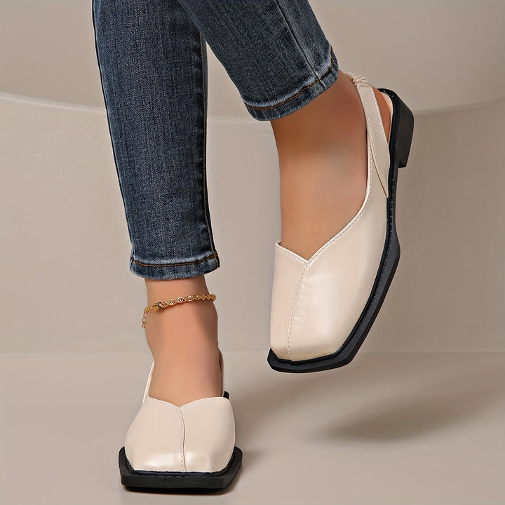Darya | Elegante Sandalen mit Blockabsatz und Quadratischer Spitze
