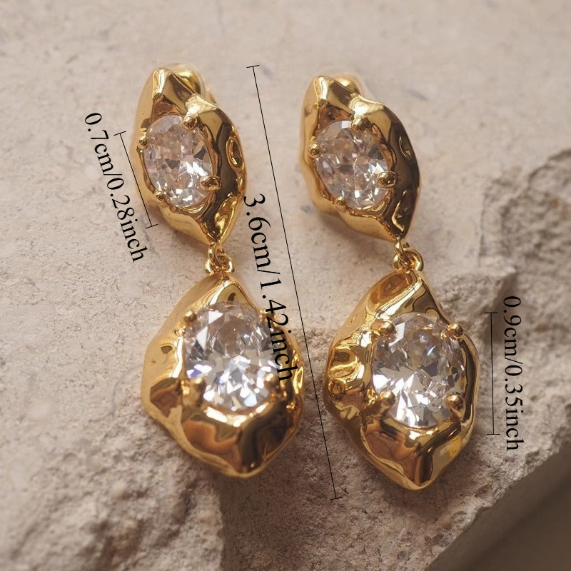 Xola | Ohrringe mit strahlenden Zirkonia und elegantem Design