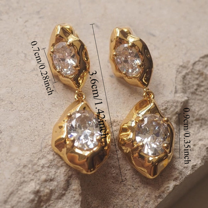 Xola | Ohrringe mit strahlenden Zirkonia und elegantem Design