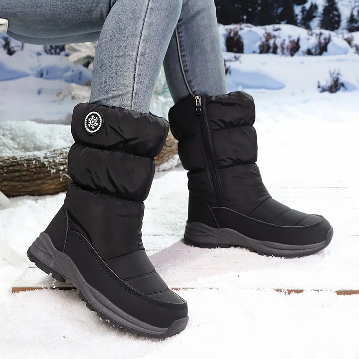 Maristella | Knöchelhohe Schneestiefel mit Warmfutter und Rutschfester Sohle