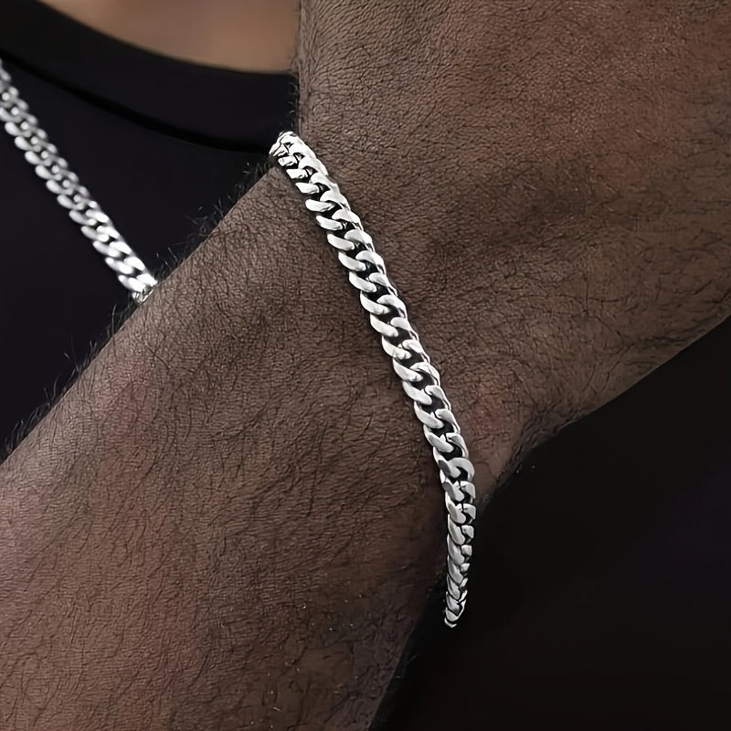 Tennyson | Urban Modern Style Chain Necklace and Bracelet Set