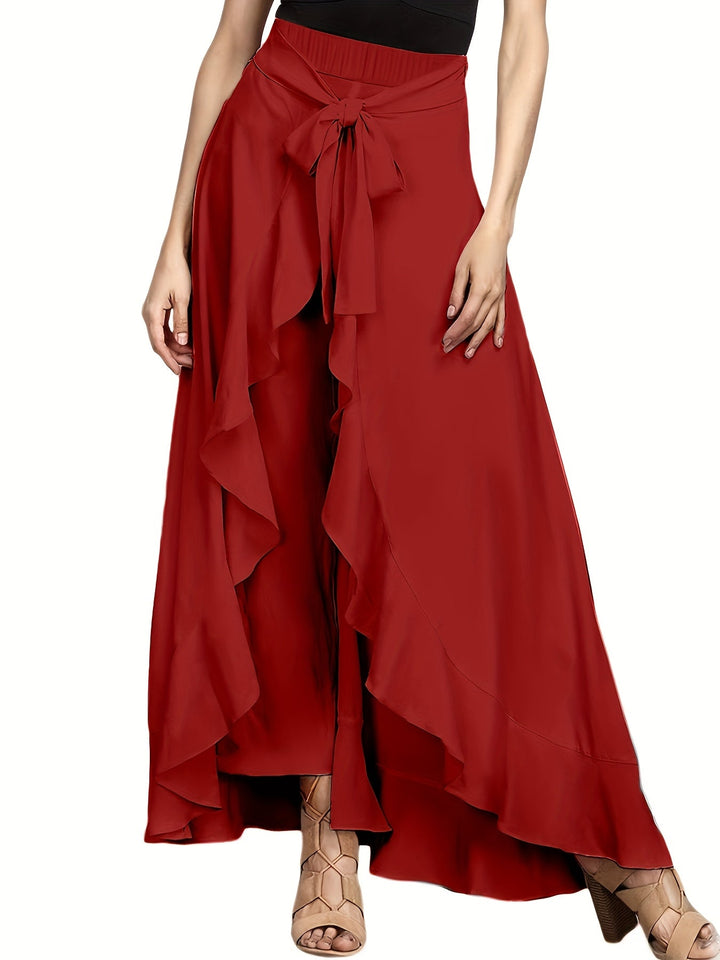 Amara | Elegante Gerade geschnittene Hose mit fließendem Fall und bequemem Sitz