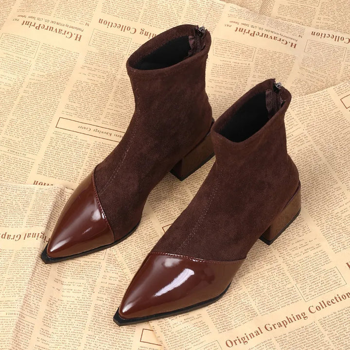 Estella | Stiefeletten mit quadratischem Absatz