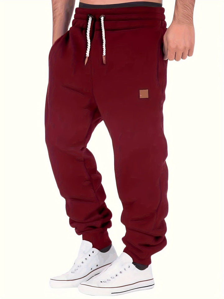 Rovanto | Slim Fit Herren Casual-Hosen mit verstellbarem Bund für Herbst und Winter