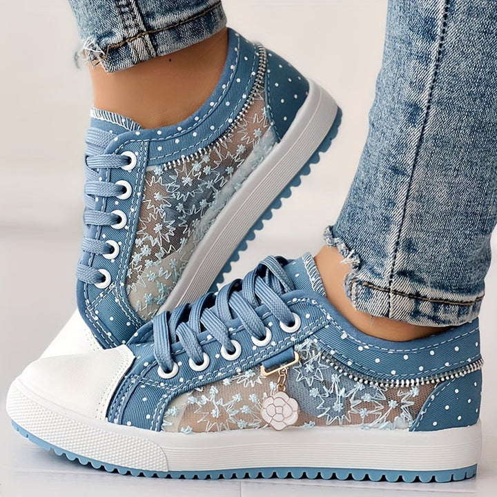 Victoria | Atmungsaktive Blumen-Sneaker mit leichtem Design und maximalem Komfort