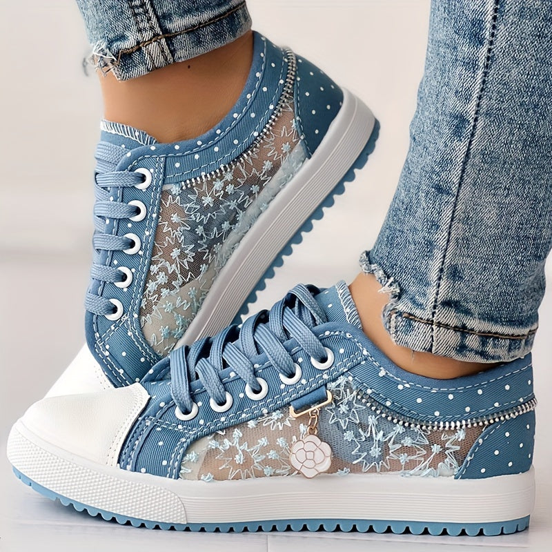 Victoria | Atmungsaktive Blumen-Sneaker mit leichtem Design und maximalem Komfort