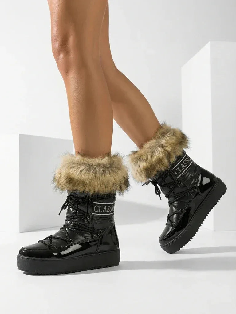 Loretta | Schneestiefel mit Kunstfell