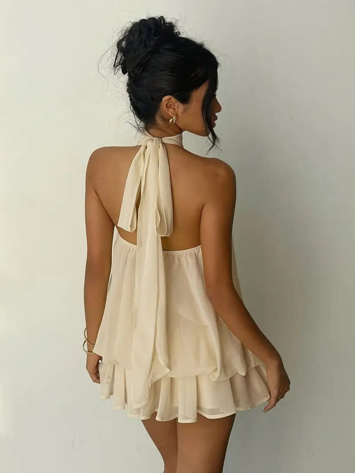 Meara | Elegantes Halterkleid für Sommerurlaub