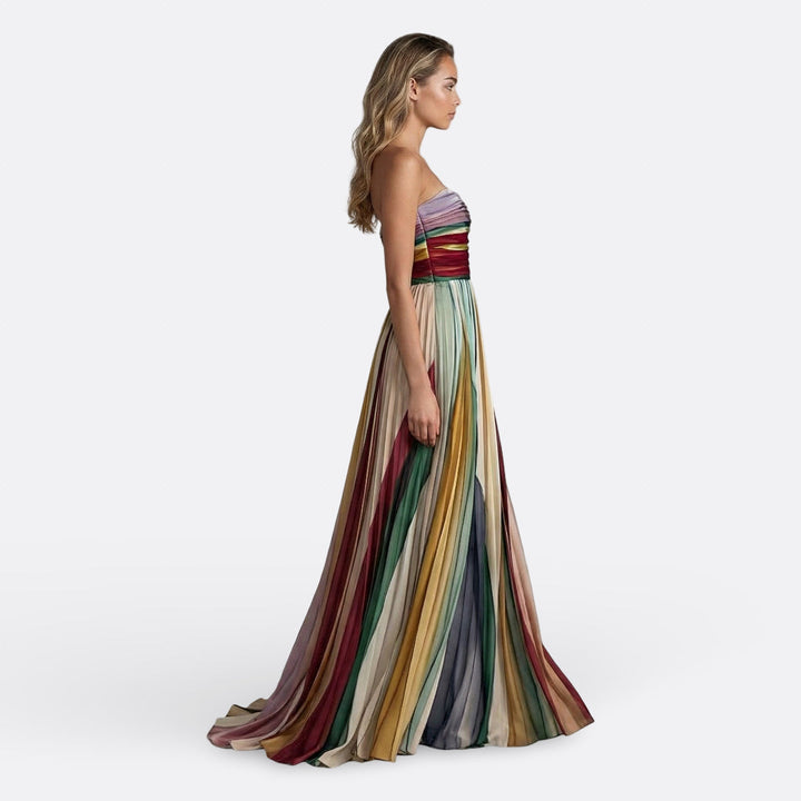 Dune | Langes trägerloses Kleid