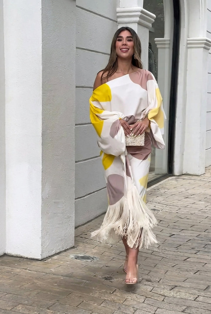 Sovira | Zweiteiliges Set mit Fransen und elegantem Stil