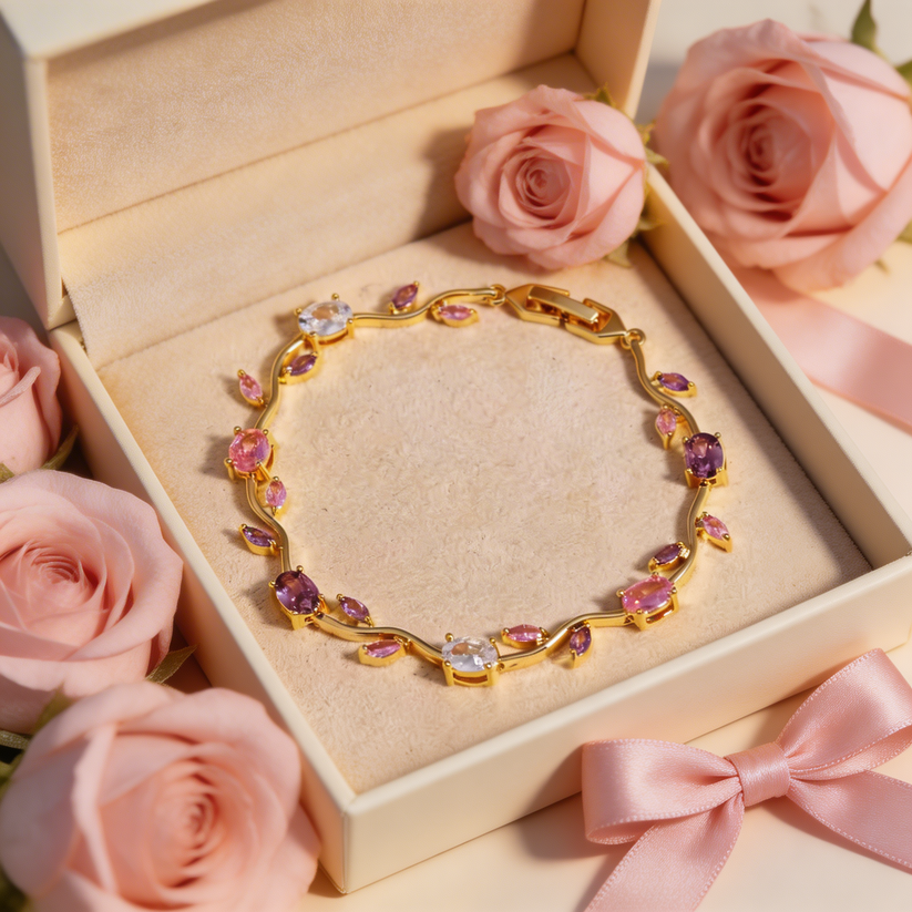 Alina | Aura-Armband Tulpe