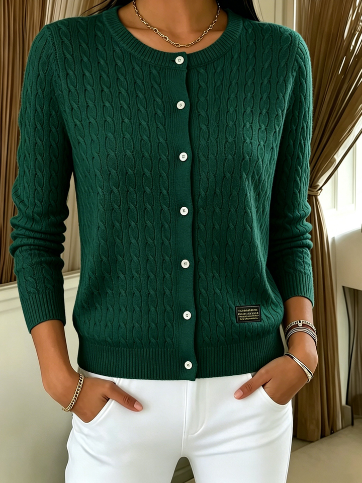 Ingrid | Strick-Cardigan mit Knöpfen
