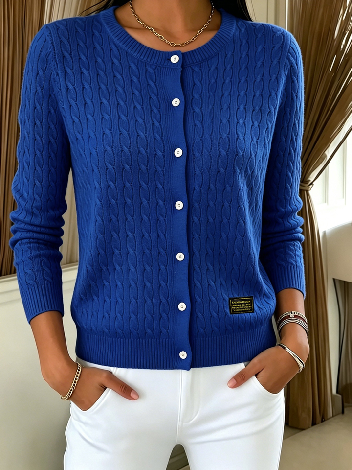 Ingrid | Strick-Cardigan mit Knöpfen