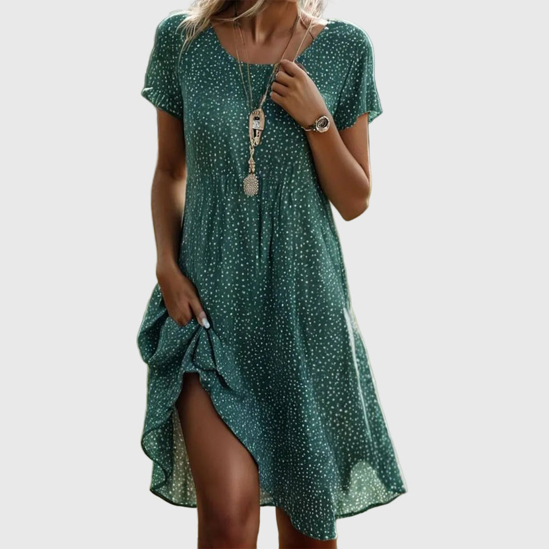 Vorella | Elegantes Midi-Kleid mit modernem und sophisticated Stil