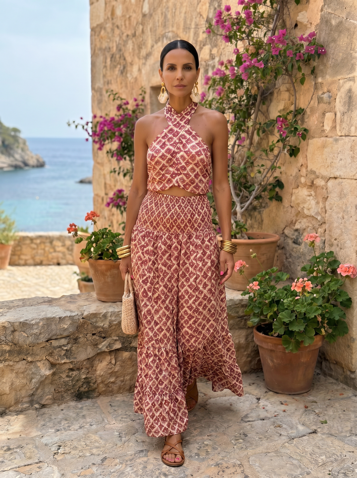 Zafira | Elegantes Set mit Schulterfreies Design