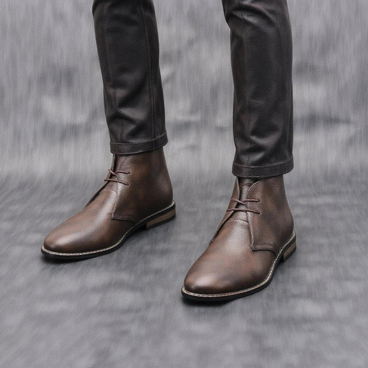 Helvaro | Herren Lederstiefel im urbanen Stil