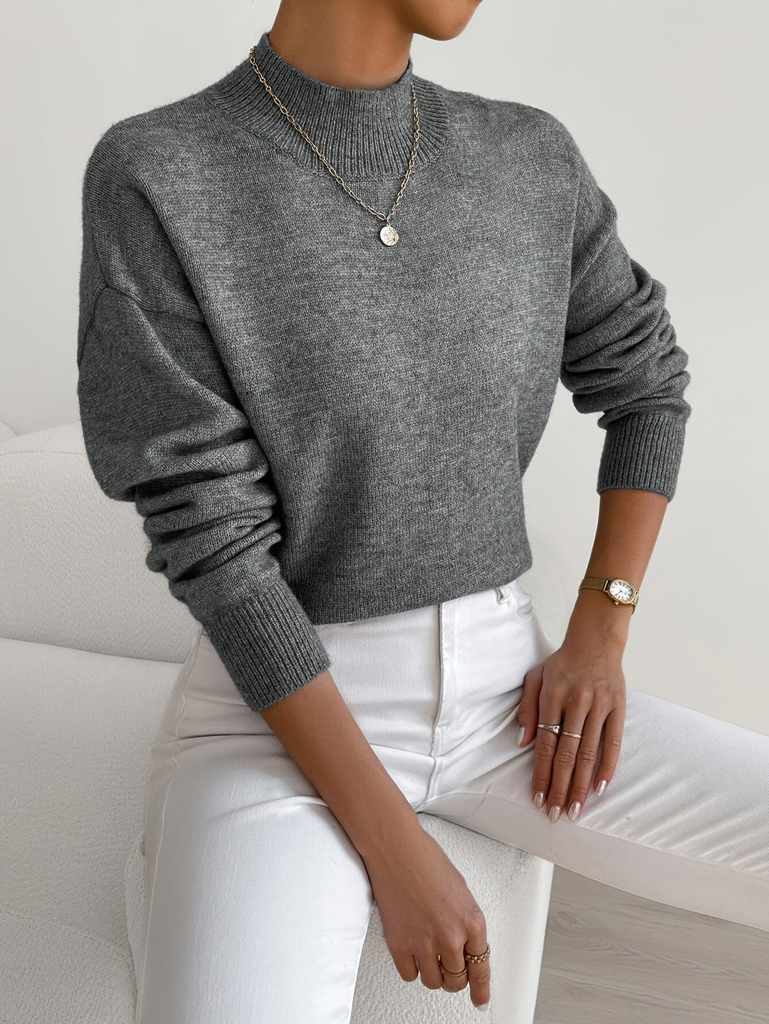 Marietta | Klassischer Rollkragenpullover