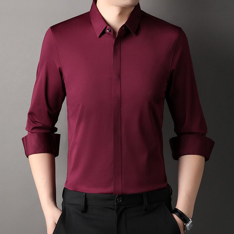 Mason | Faltenfreie Stretch-Hemd für Männer