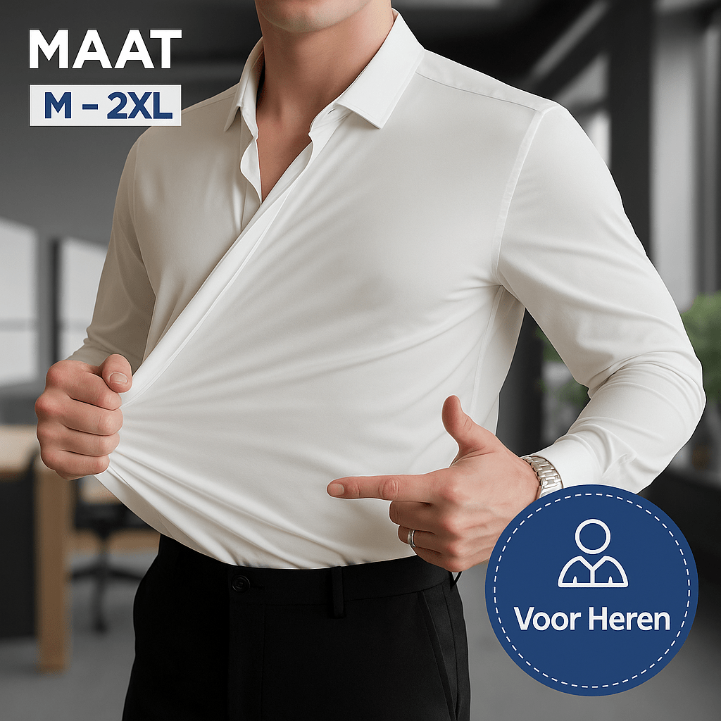 Mason | Faltenfreie Stretch-Hemd für Männer