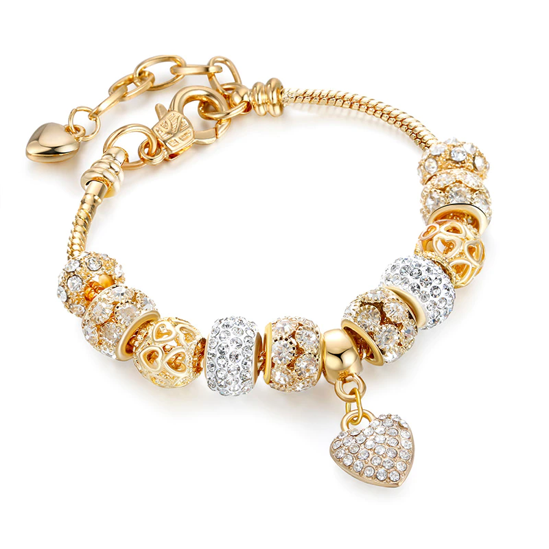 Javira | Verstellbares modulares Armband in Gold