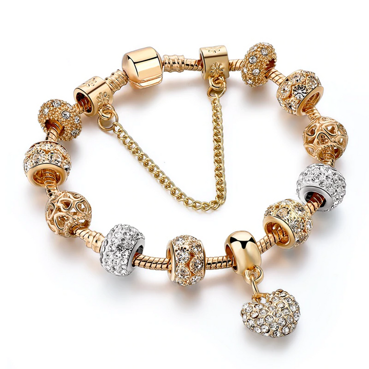Javira | Verstellbares modulares Armband in Gold