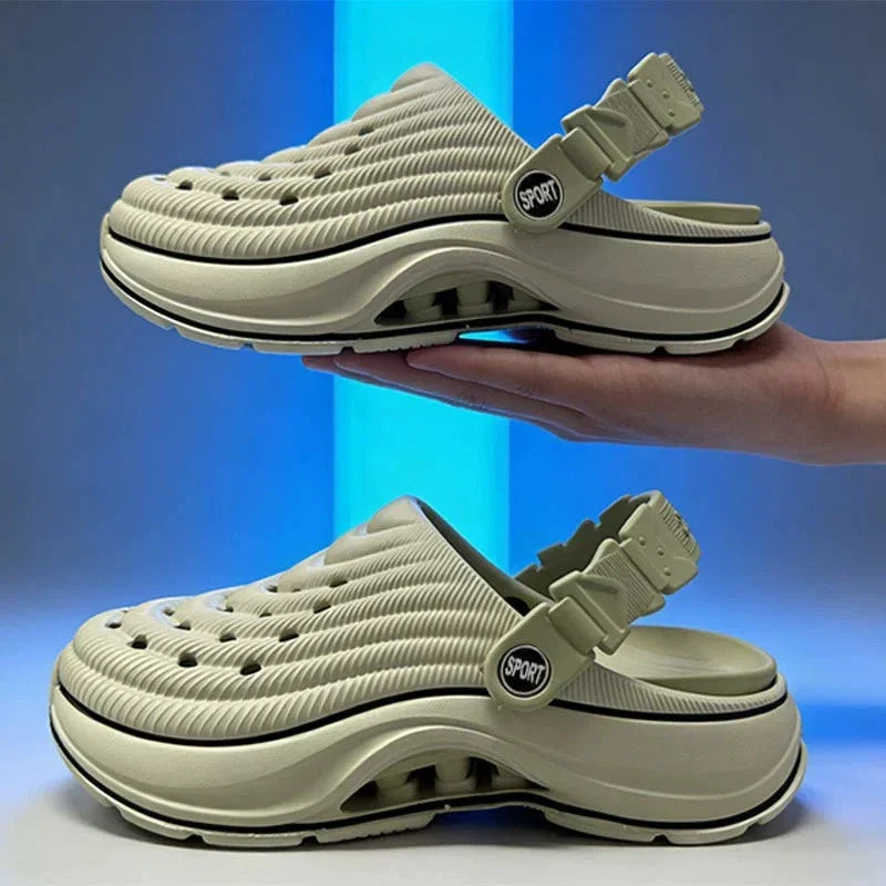 Hollister | Leichte Sommer-Schuhe mit dicker Sohle