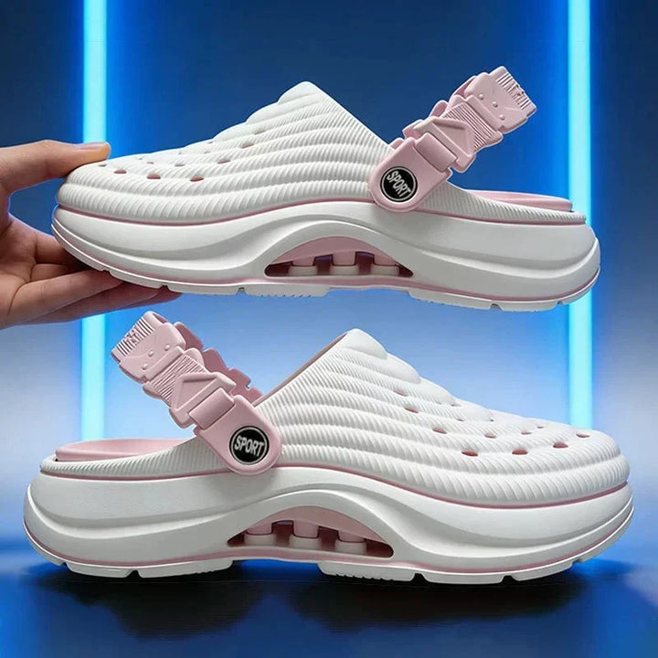 Hollister | Leichte Sommer-Schuhe mit dicker Sohle