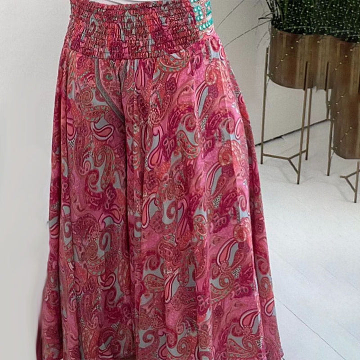 Mavis | Elastische Hose mit ethnischem Muster