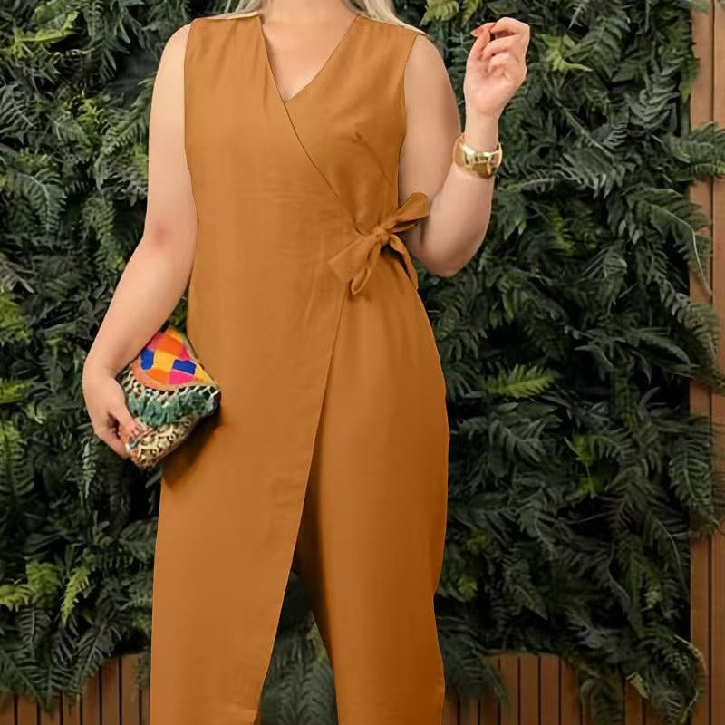 Dahlia | Casual Chic Verstellbarer Taillengürtel-Overall
