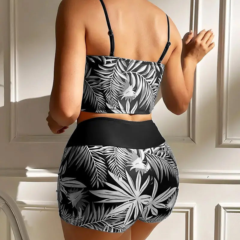 Reese | Zweiteiliger Badeanzug für Damen mit Muster