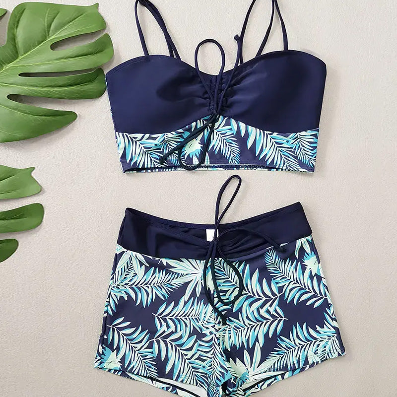 Reese | Zweiteiliger Badeanzug für Damen mit Muster