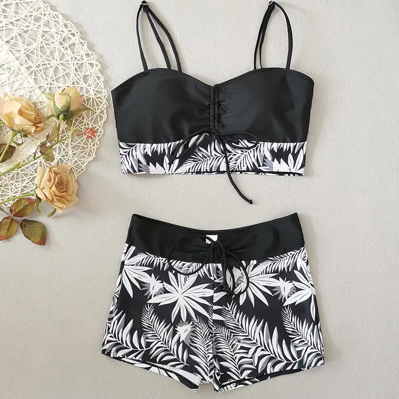 Reese | Zweiteiliger Badeanzug für Damen mit Muster