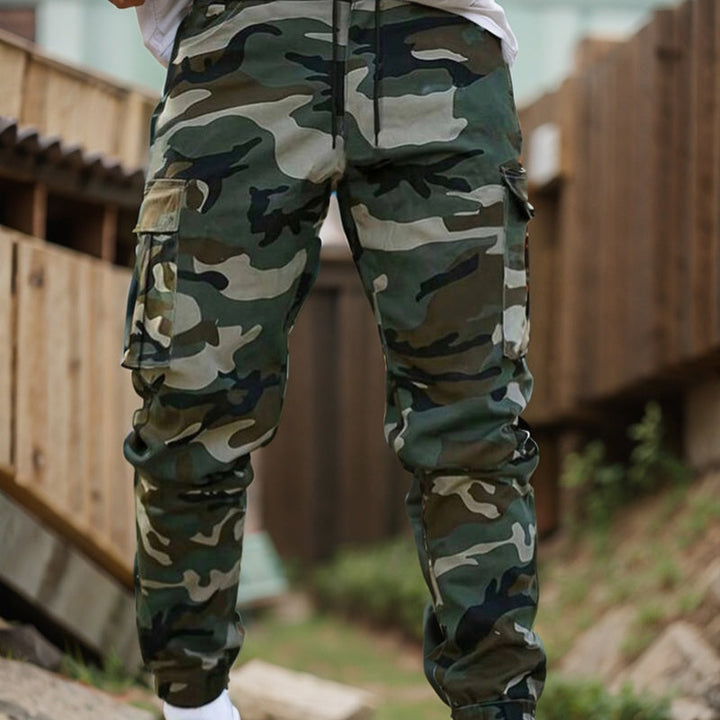 Jorvex | Urbaner Camouflage Cargo-Hose für Herren