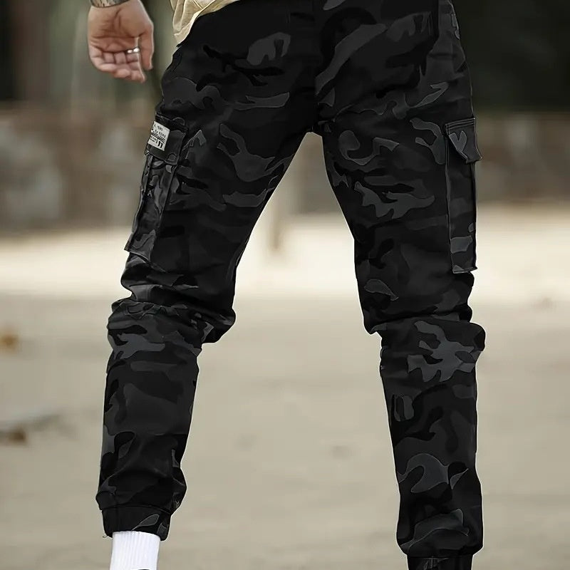 Jorvex | Urbaner Camouflage Cargo-Hose für Herren