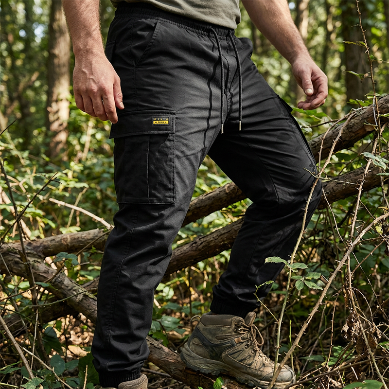 Aldric | Freizeit-Cargohosen für Herren mit Kordelzug