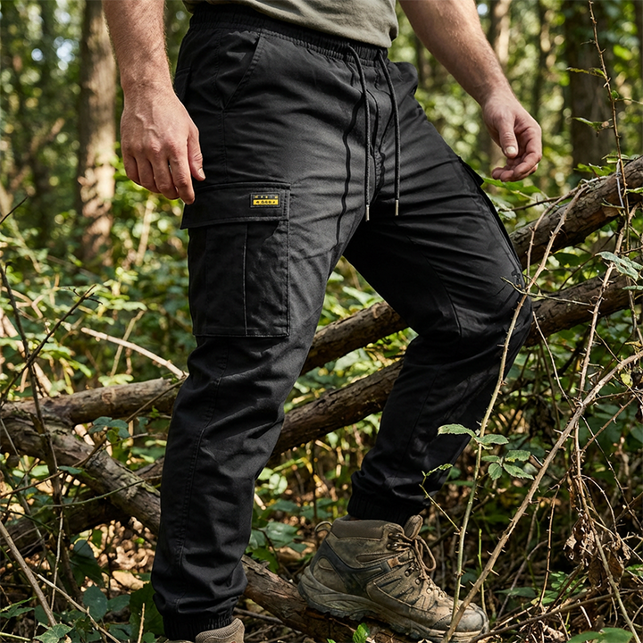 Aldric | Freizeit-Cargohosen für Herren mit Kordelzug