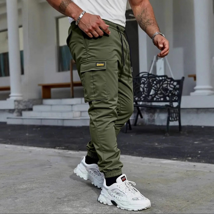 Aldric | Freizeit-Cargohosen für Herren mit Kordelzug