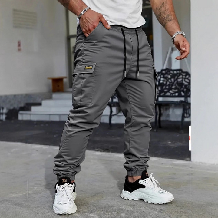 Aldric | Freizeit-Cargohosen für Herren mit Kordelzug