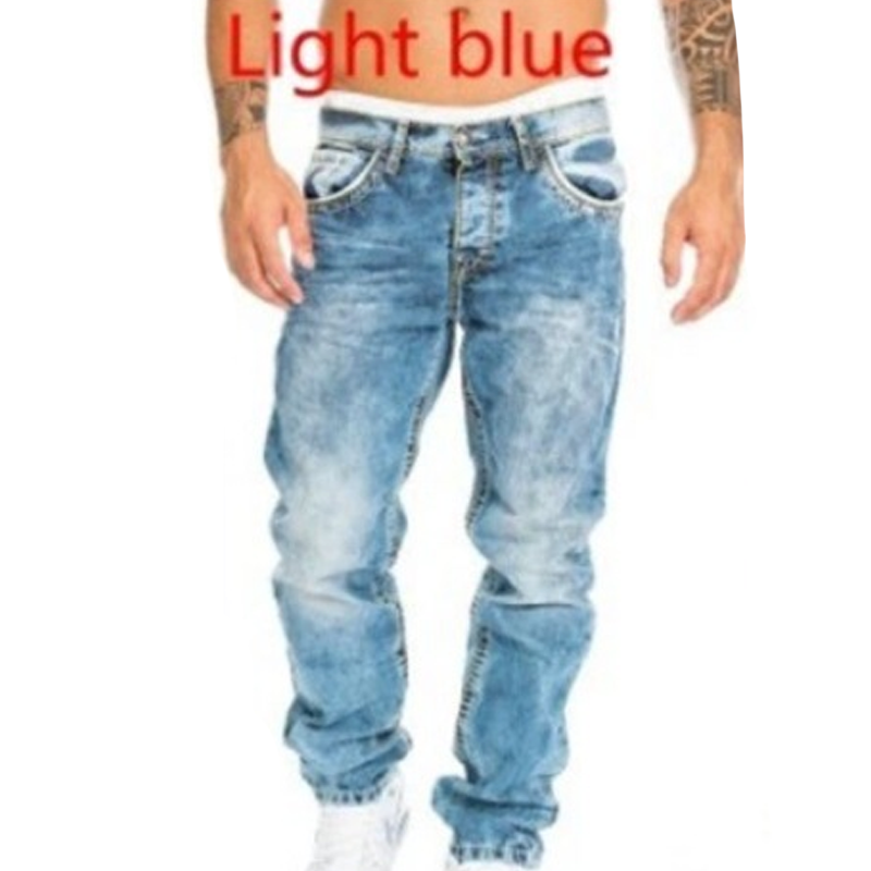 Dean | Minimalistische Stretch-Jeans im Emo-Stil für Herren im Sommer