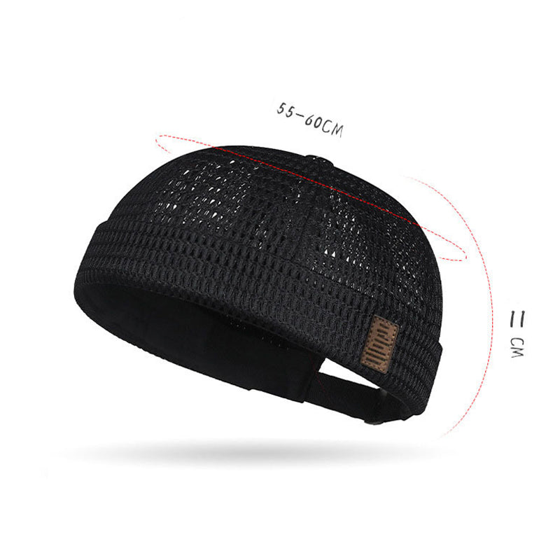 Hunter | Leichte, atmungsaktive Mesh-Cap ohne Schirm
