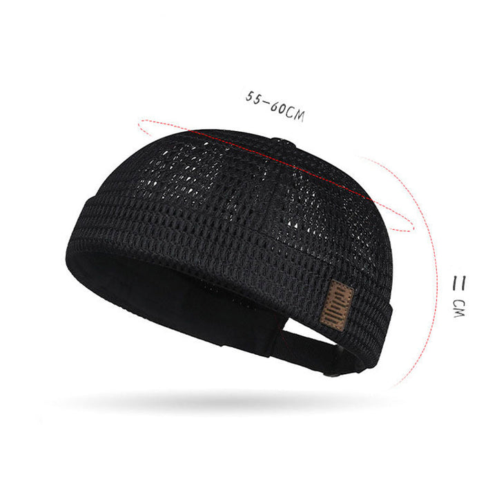Hunter | Leichte, atmungsaktive Mesh-Cap ohne Schirm