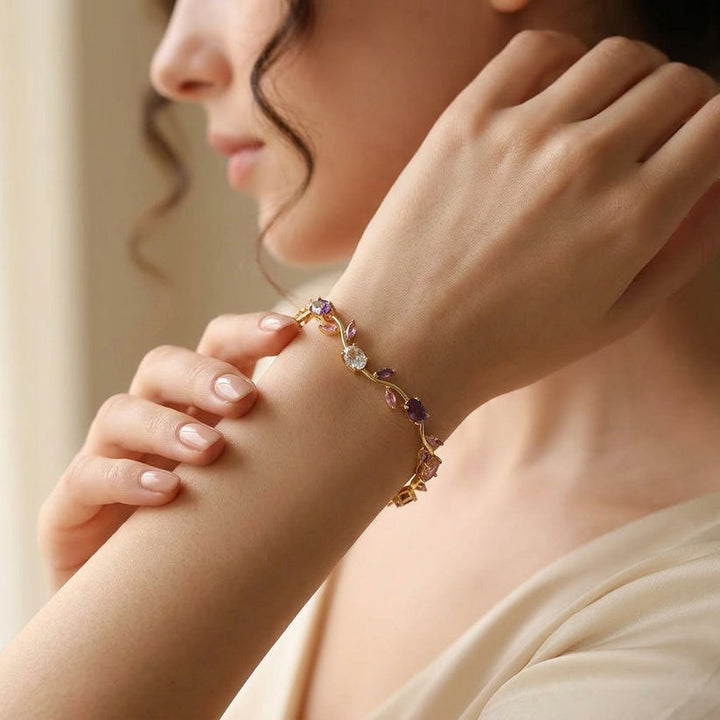 Alina | Aura-Armband Tulpe