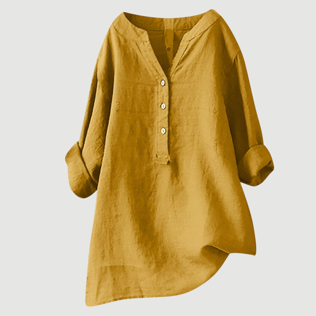 Gavienne | Luftige Alltägliche Feminine Bluse